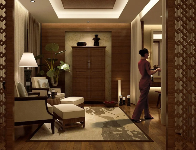 武汉江岸Xinxi养生会馆养生会馆spa馆环境展示二